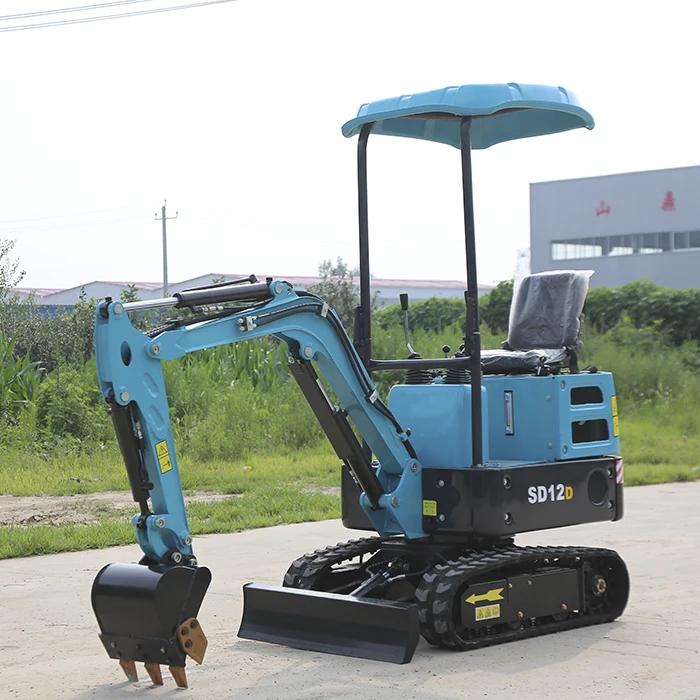 Chinese Digger Mini Excavator 1 Ton Earth-moving Machinery Mini Digger Hydraulic Crawler Mini Excavators Price