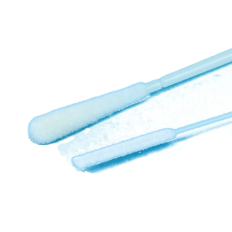 Nasal swab nasopharyngeal throat oral specimen collection transport vtm sterile disposable sampling flocked swabs sticks