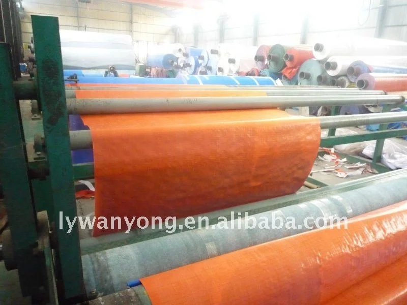 MILLION 160gsm orange pe plastic waterproof tarp roof boat cover outdoor polyethylene tarpaulin blanket polyester sheet