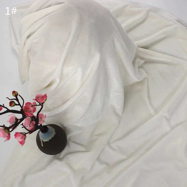 Polyester spandex Velvet dress stretch velvet Christmas jewelry box Cushion Cover velvet sofa set