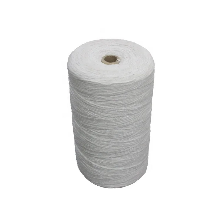 
High Temperature Ceramic Fiber Yarn With SS Wire For Insulation 