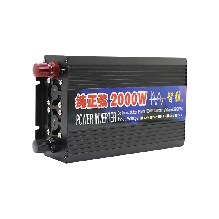 High Frequency 1000w 1kw 50HZ 60HZ Black Generator Power Inverter customization