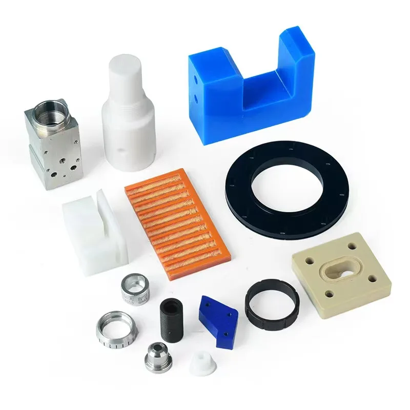 ABS POM PE Plastic nylon Precision CNC machine Plastic Auto Parts Customized Best selling plastic products