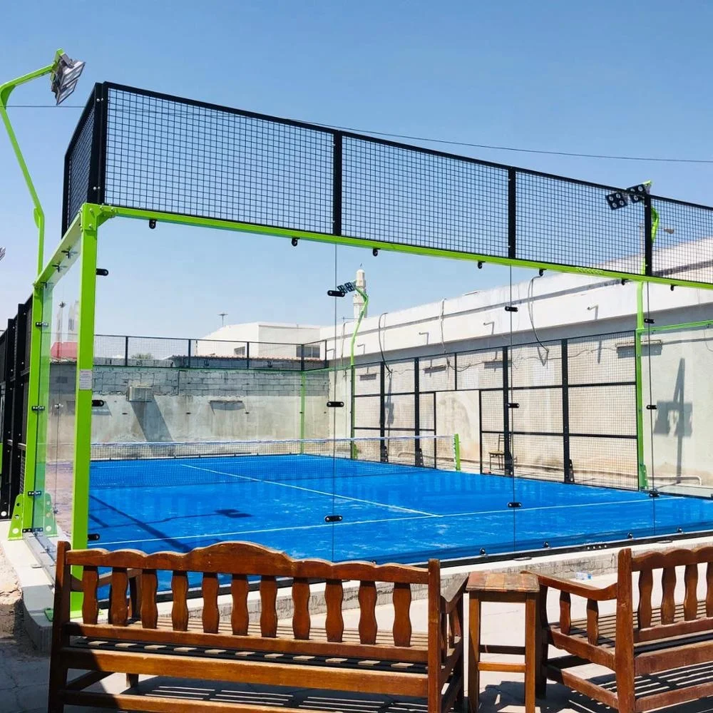 QiFan Padel  Court For Professional Tourament The Most Popular Paddle Tennis Court On sale