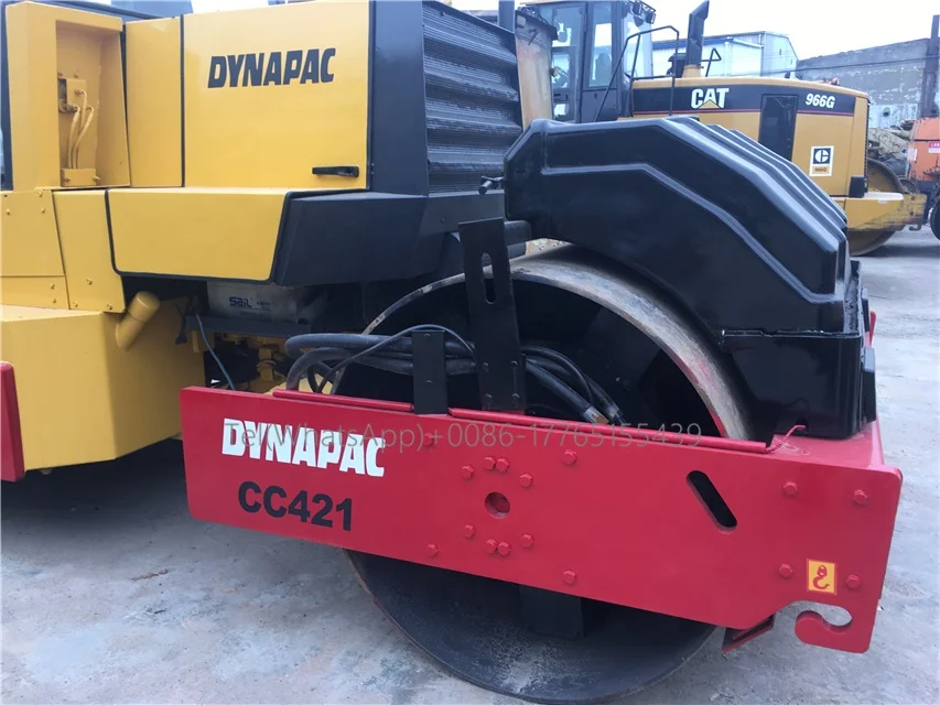 Оригинальный Подержанный дорожный каток CC421 для продажи dynapac CC421/ca251d в хорошем