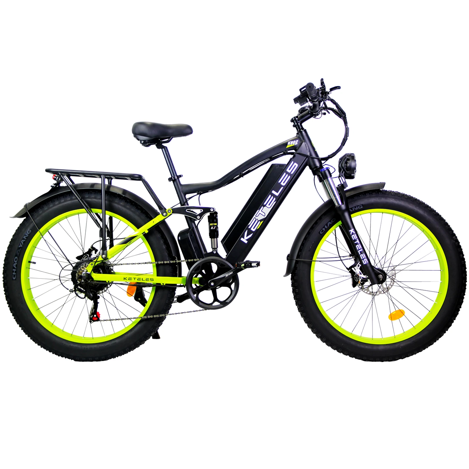 KETELES 2024 New Arrival 10.4ah K802 Electric Bicycle Manufacturer Hydraulic Disc Brake 1000w Electric Bike With Shock Absorber