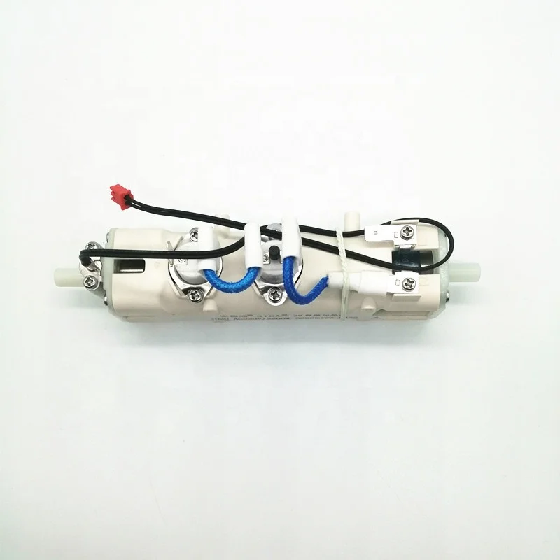 Flow through water heating element for coffee maker