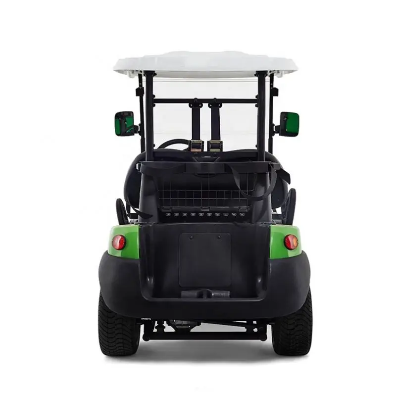 brand new sporty green 48V battery powered electric golf buggy electric cart mini cart