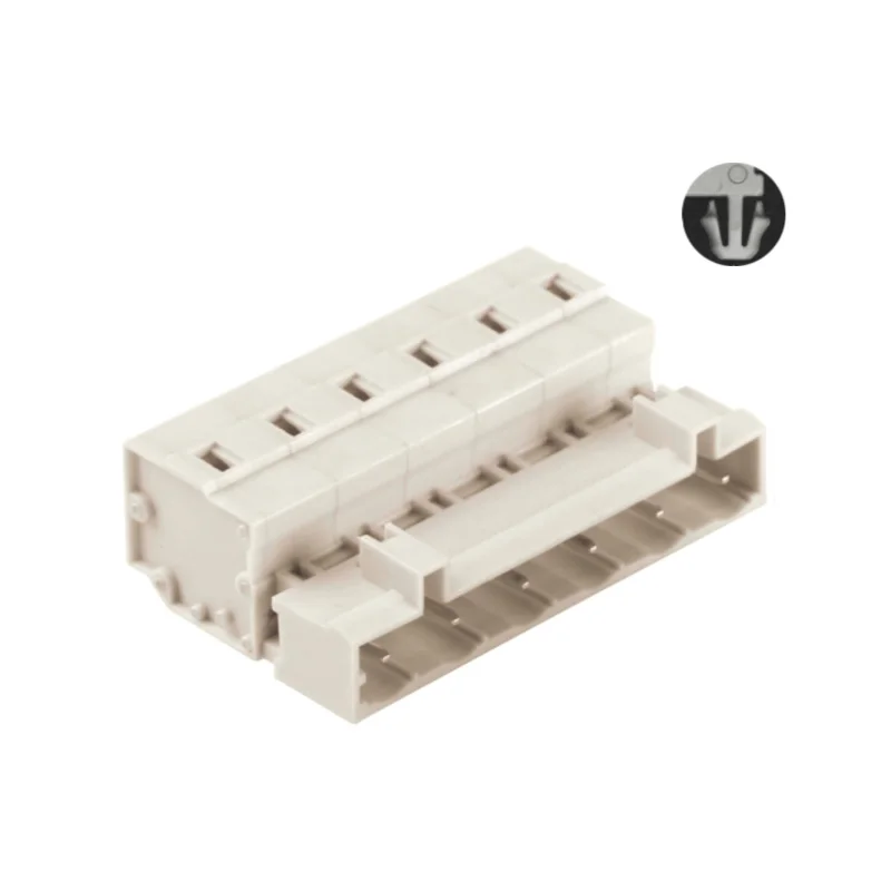 High Quality 2 to 24 pin 7.5mm Pitch MCS Spring Terminal Electrical Equipment Wire to Board PCB Male Terminal Block