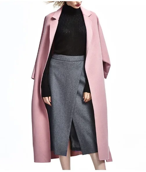 New Design Fashion Long Coat Cardigan With Belt