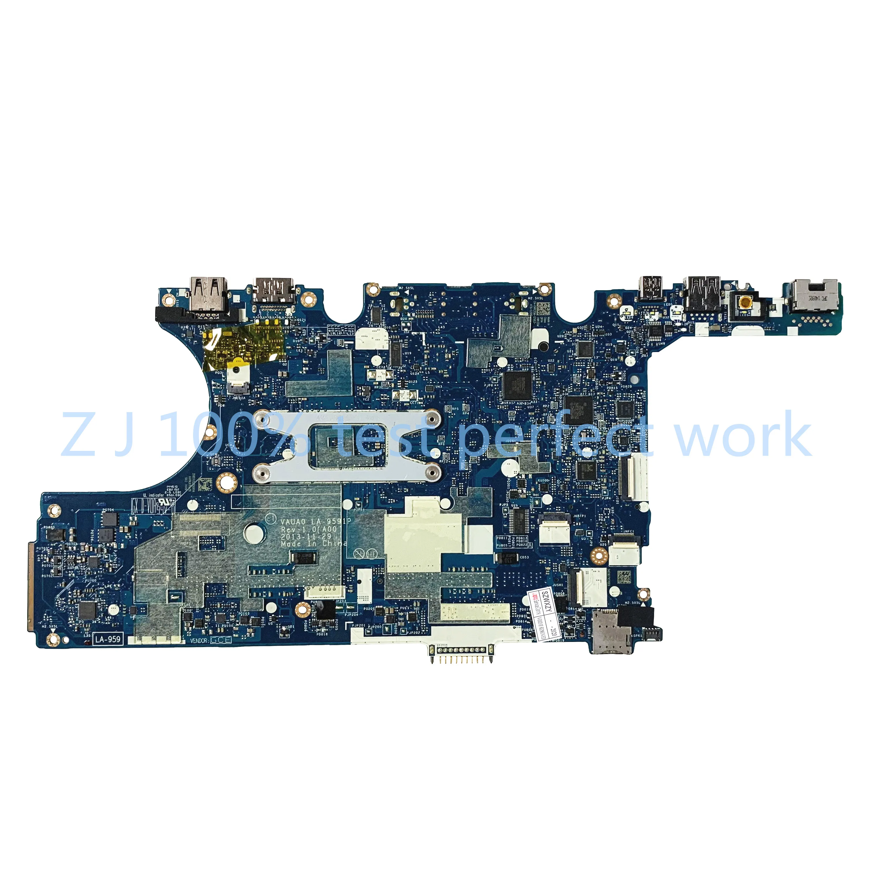 For DELL Latitude E7440 Laptop Motherboard With i7-4600u CPU VAUA0 LA-9591P CN-0WK2DM 0WK2DM DDR3L 100% Tested Fast Ship