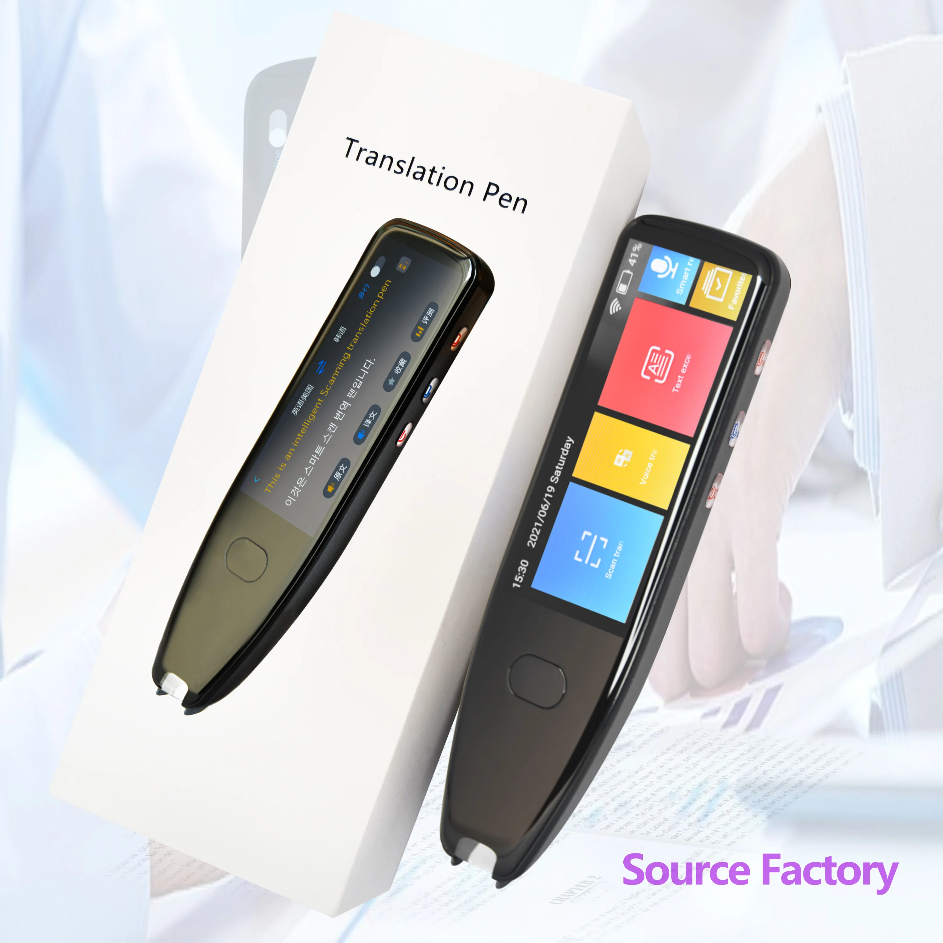 Newest AI Intelligent Scan Translator Pen Language OCR Scanner Translation Smart Learning Pen