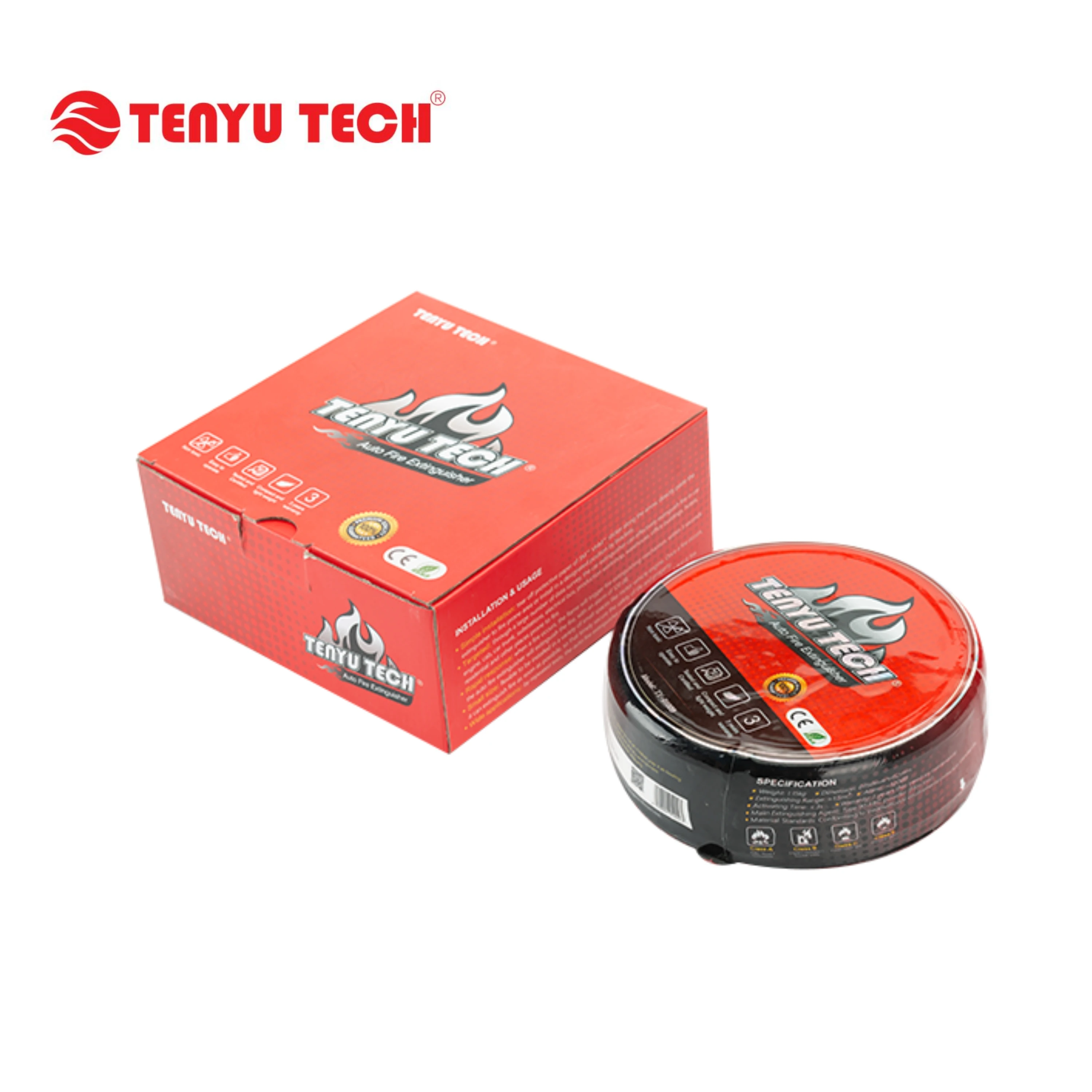 Car-Mounted Fire Extinguisher with Car Base: Safety on Wheels for Vehicles & Fleets