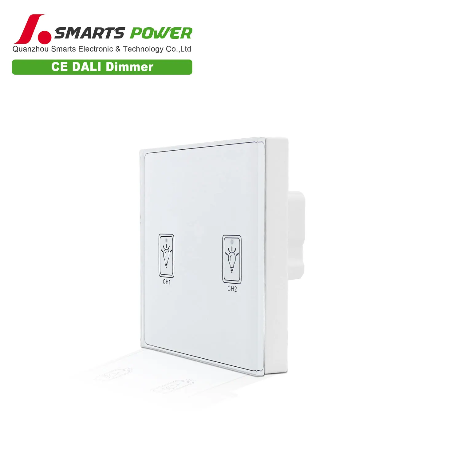 led light touch wall switch with rohs ce dali dimmer 220v