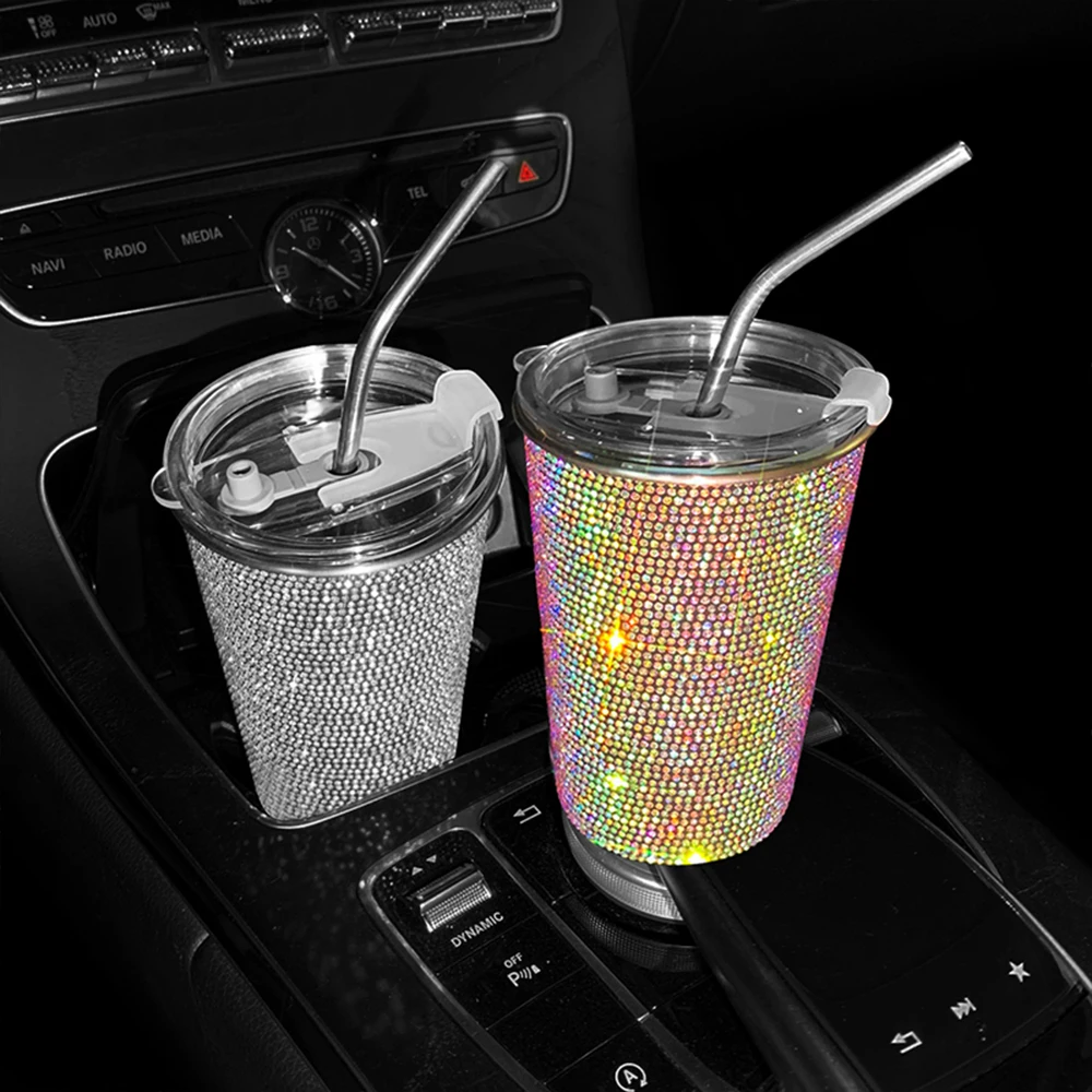Чашка для воды со стразами