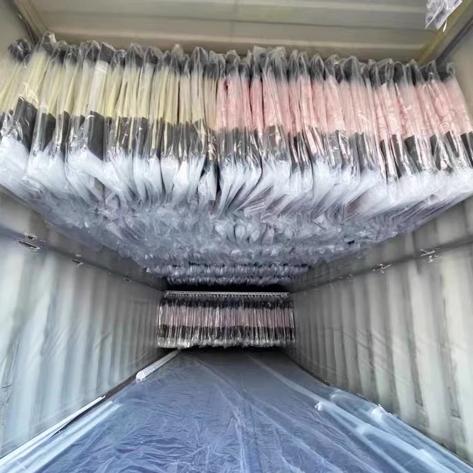 Dampproof and anti-pollution PE film container liner shipping container big bags 20ft or 40ft bulk container liners