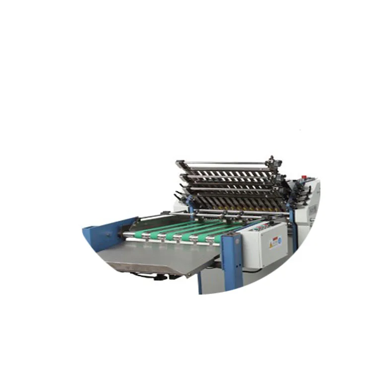 
009 480TS-6K+6K Economic Automatic Paper folding Machine Manufacturer Make Booklet Automatic Fold Paper Folding Machine 