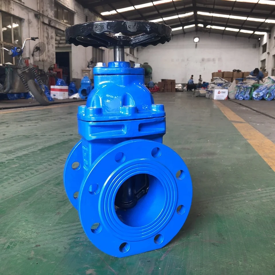 China GV supplier soft seat cast iron gate valve F4 DIN3352 ggg50 ductile iron gate valve