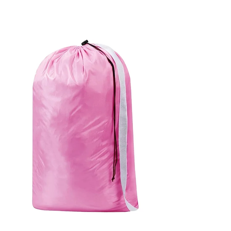 Custom reusable non woven printed drawstring hotel laundry bag/promotion eco-friendly cheap non-woven travel laundry bag