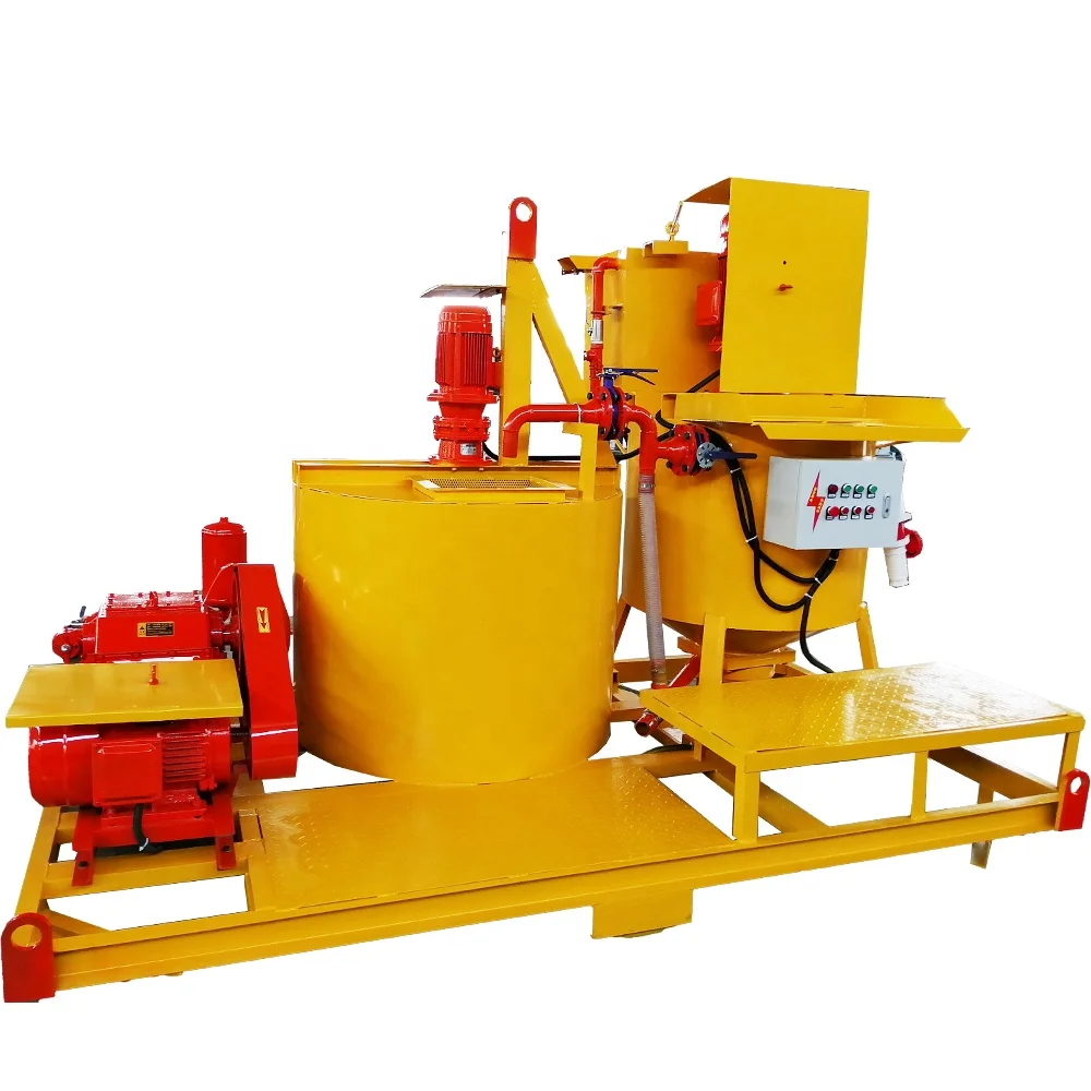 FAE GMSC500/1000E Electric Grout Pump Station with Advanced Mixer, Agitator, and Continuous Grouting Capabilities