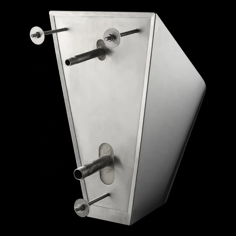 Spain Inox Wall Hung Single Urinal Stainless Steel Prison Urinals For Men