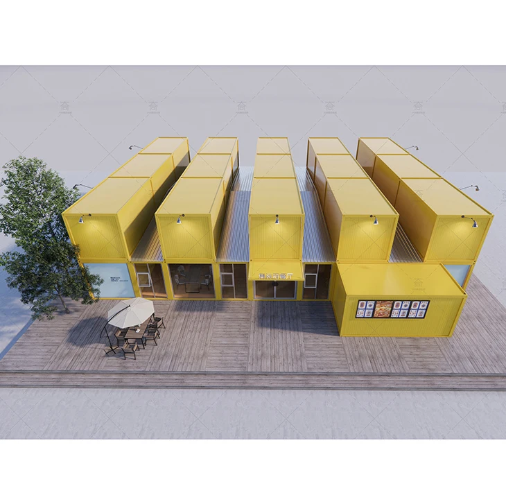 supplier prefab Container cafe home Coffee Shop Restaurant fast food hospital prefabricated house kiosk for shopping