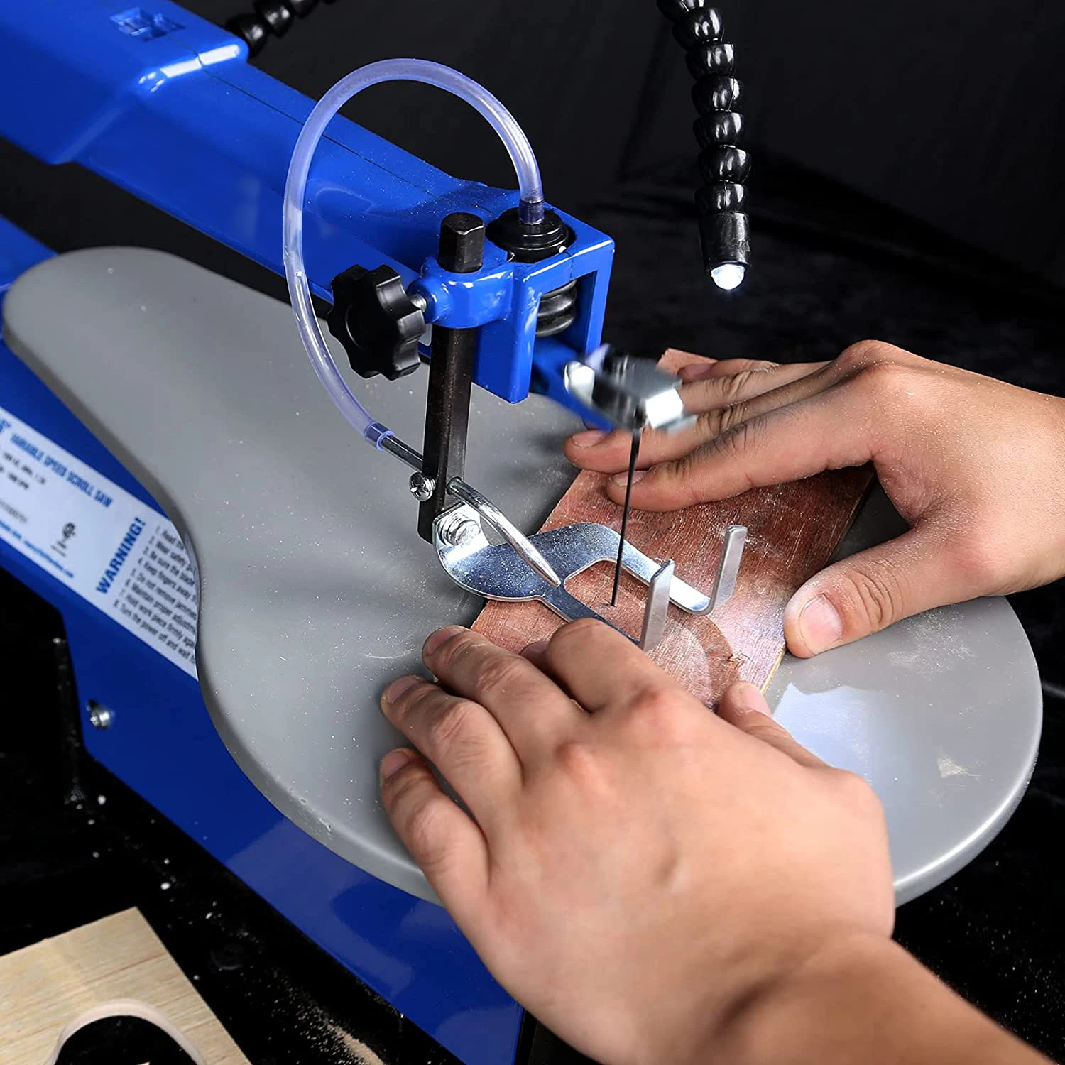 16 inch variable speed optional LED light hand scroll saw machine woodworking variable speed scroll saw for sale