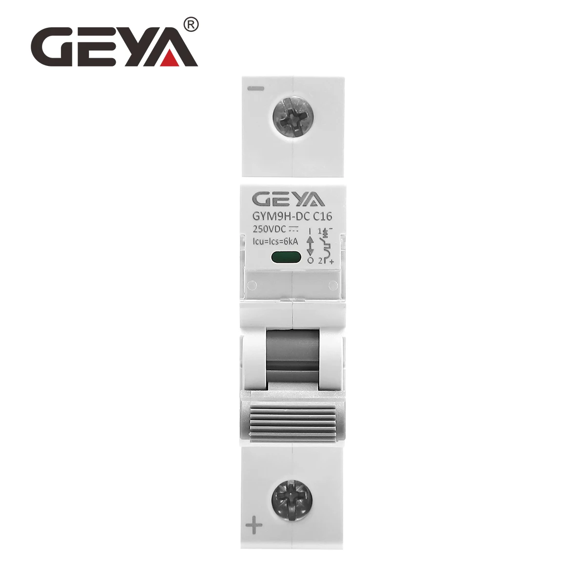 GEYA NEW GYM9H-DC 1P 6KA 50A-63A breaker dc 1 pole 60 a dc mcb breaker mcb 4 pole 32 amp din rail switch