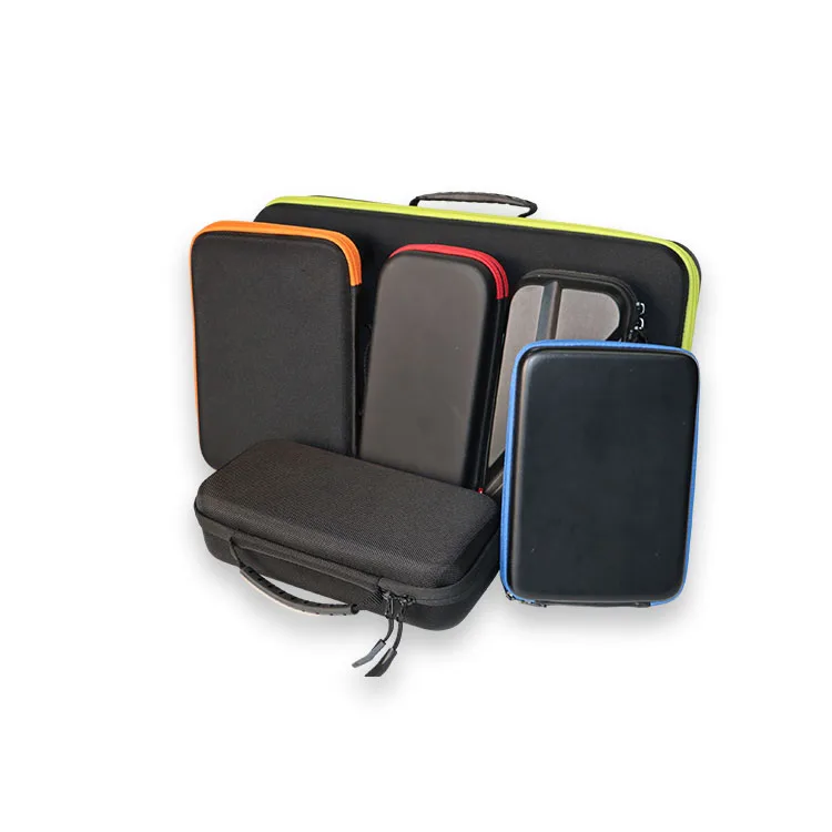 Eva Case Custom Hard Shell EVA Organizer Travel Carrying Zipper Closure Tool Case Bag Box Pouch with Molded Tray