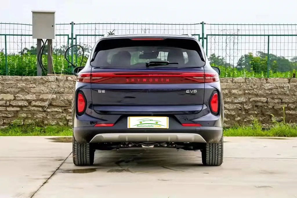 High performance urban electric car environmental protection left rudder for taxi 2022 no used auto electric car SKYWORTH EV6