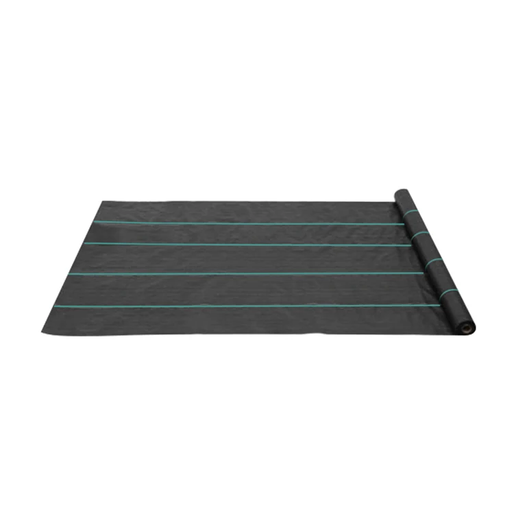 Agricultural Black Plastic Ground Cover / pp weed mat / prevent weed cloth with different sizes