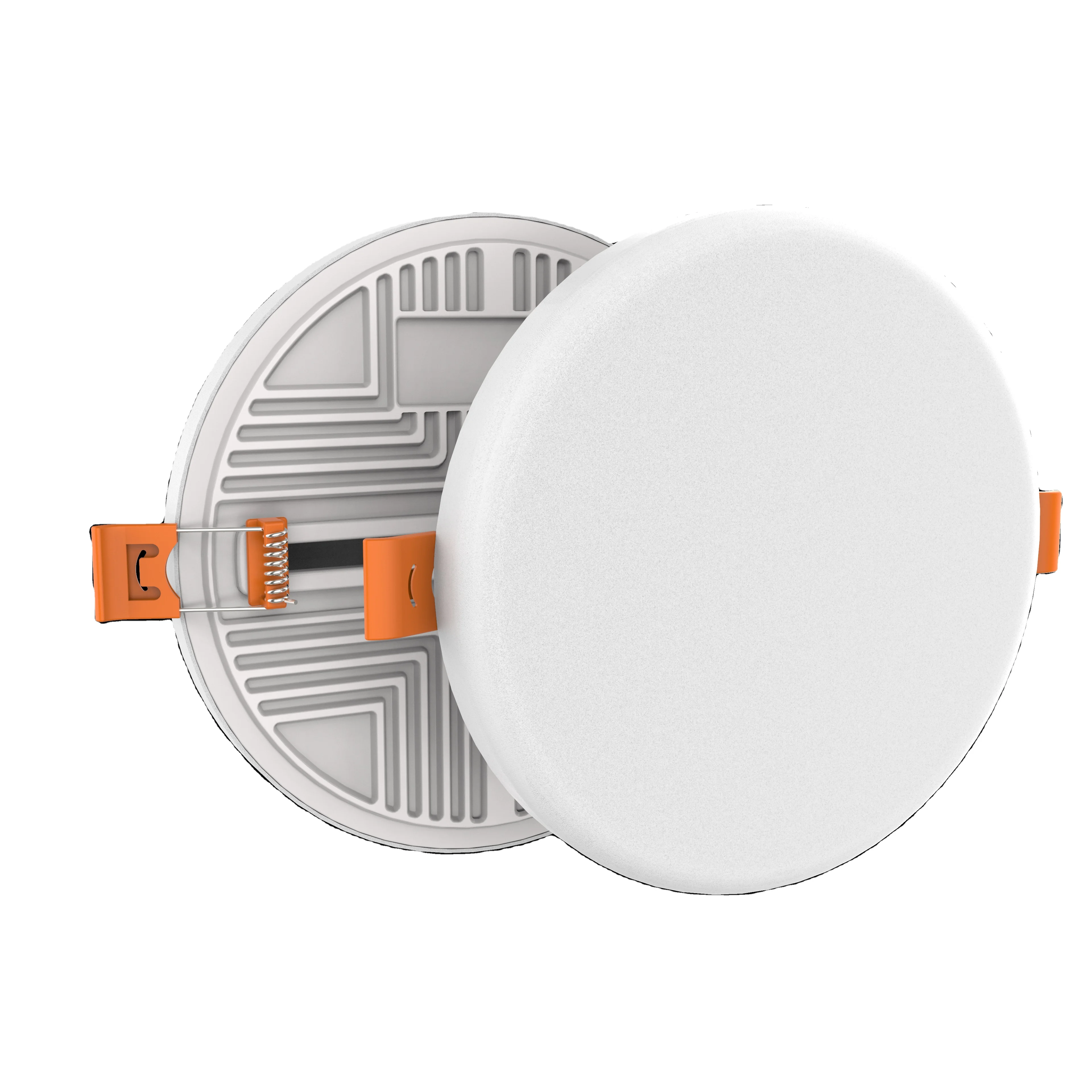 High Quality Modern 10W PC 900 LED Panel Light Frameless Lit LED Office Home 4000K Single Color 80 Cri 2-in-1 10W PC Panel Light