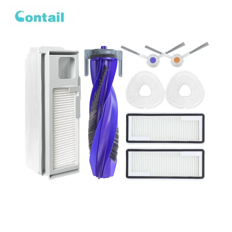 Narwal J4 Main Roller Side Brush Hepa Filter Mop Cloth Dust Bag Robotic Vacuum Cleaner Spare Parts Accessories