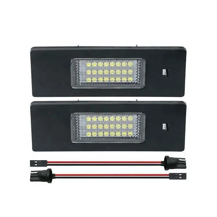Car LED Accessories Car LED License Plate Light for BMW E81 E87 E63 E64 Z4 E85 E86