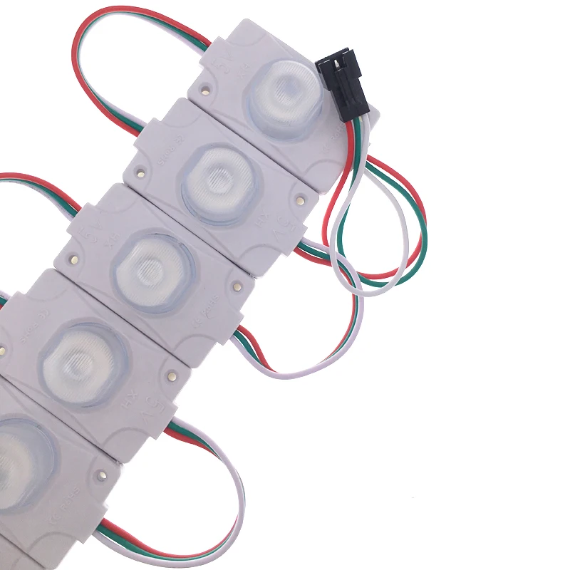 Новый ws2811 5 в полноцветный светодиодный модуль smd инъекционный один 1 Вт Светодиодный высокой мощности