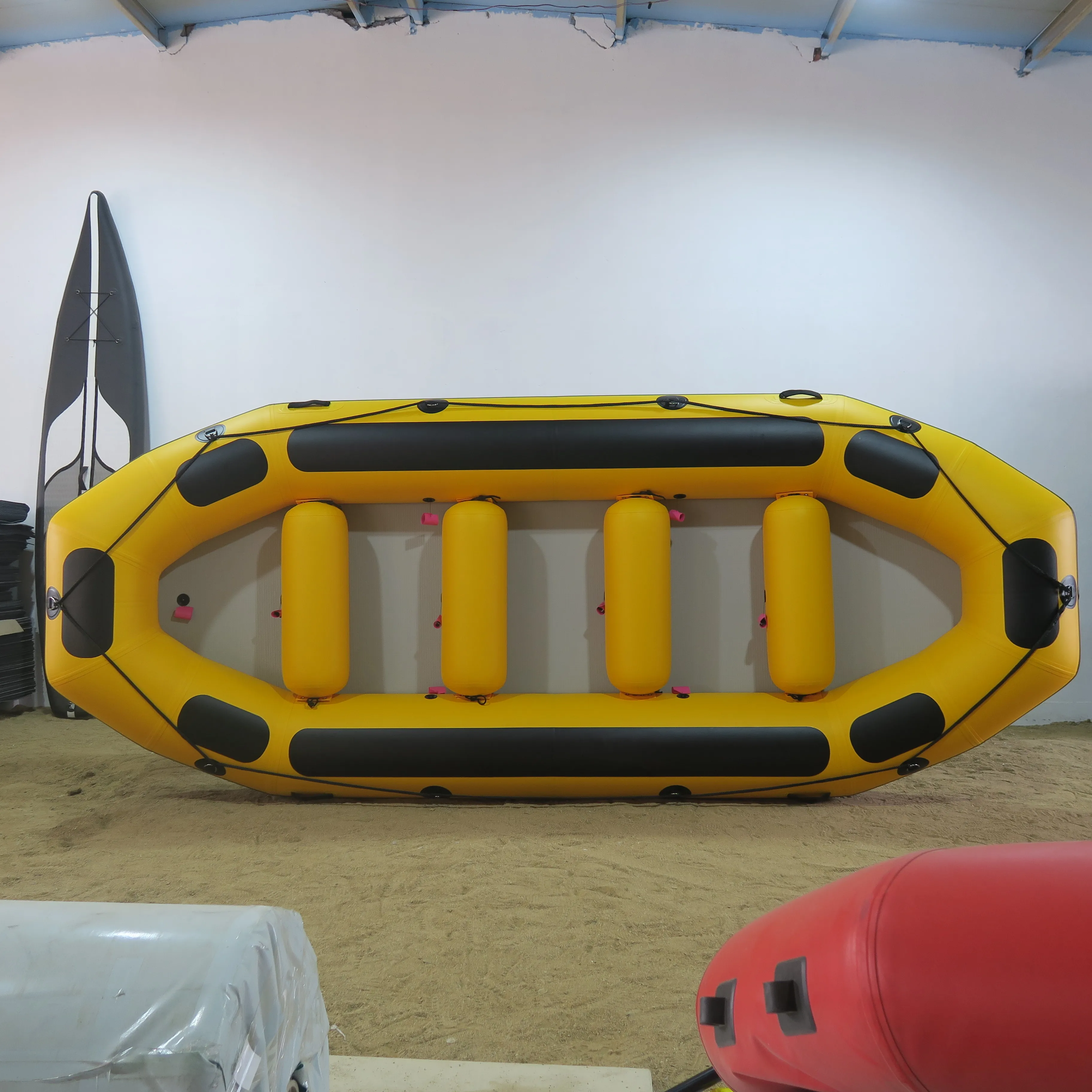 16ft 1.2mm PVC inflatable floating boat raft Floating Tubes 10 person