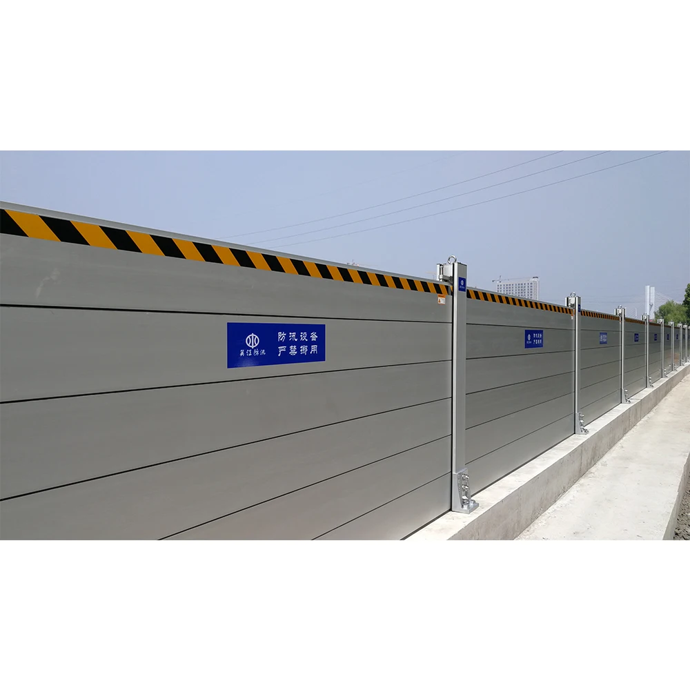 Aluminum Home Garage Door Anti Flood Barrier Control Board Water Flood Defence Prevention Easy Install Quick Dam Flood Barriers