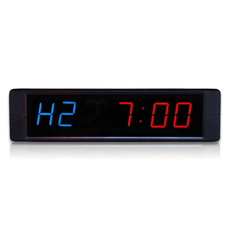 Fitness Manufacturer Laboratory 1Inch Socket Controller Interval Count Up Countdown Mounted Wall Gym Timer Digital Best Supplier