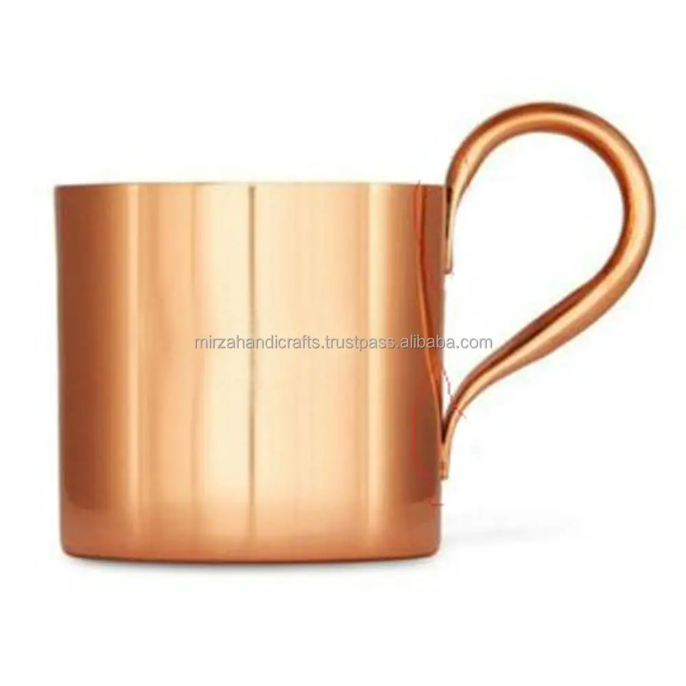 PURE COPPER MOSCOW MULE SMOOTH MUG FOR DRINKWARE