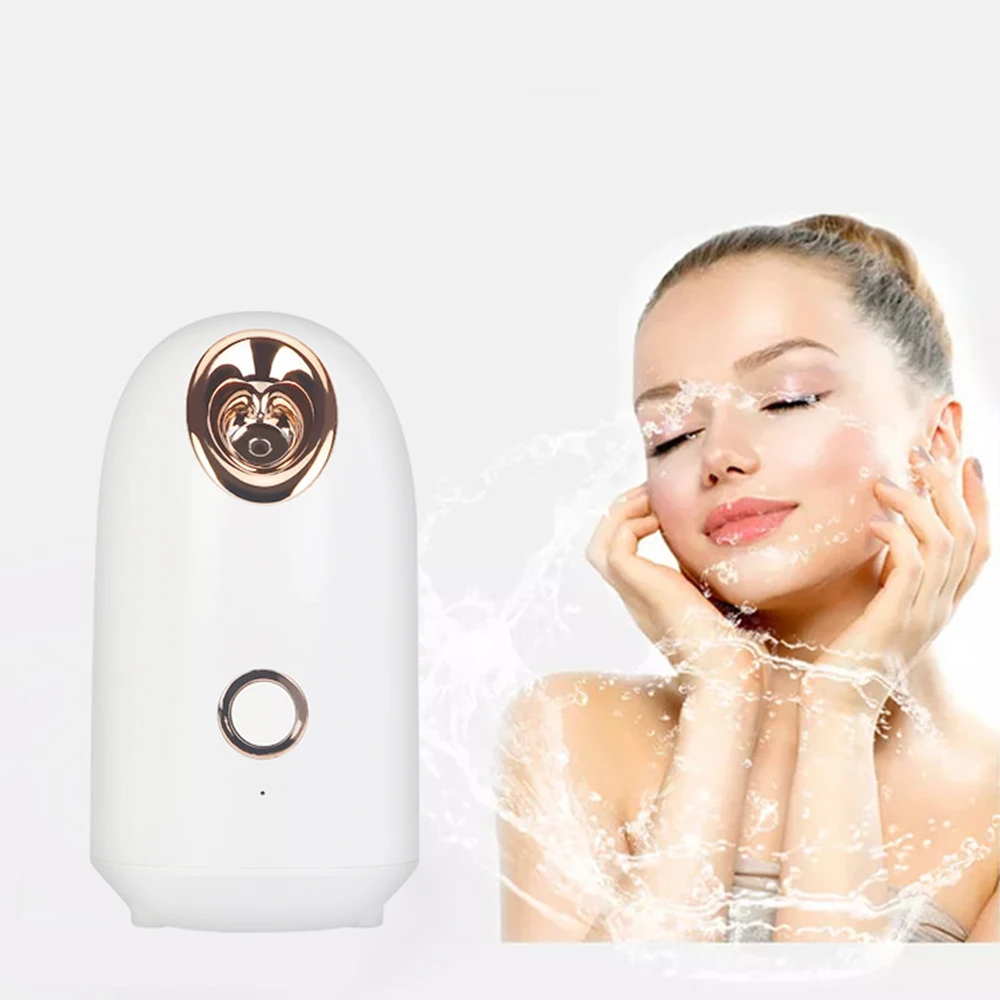 Household Appliances Face Care  Nano Ionic Warm Steam and Deeply Moisture Facial Steamer