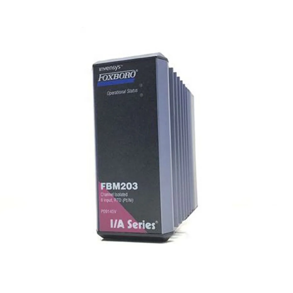 Original FOXBORO FBM203 FBM203b FBM203c 8-channel thermal resistance input interface module (Platinum) 8RTD