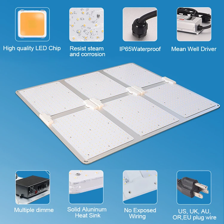 High Quality Hot Sales 450 Watts Full Spectrum Chip Growth Light Diods Lef liffht Module Netherlands Similar LED Growth Light