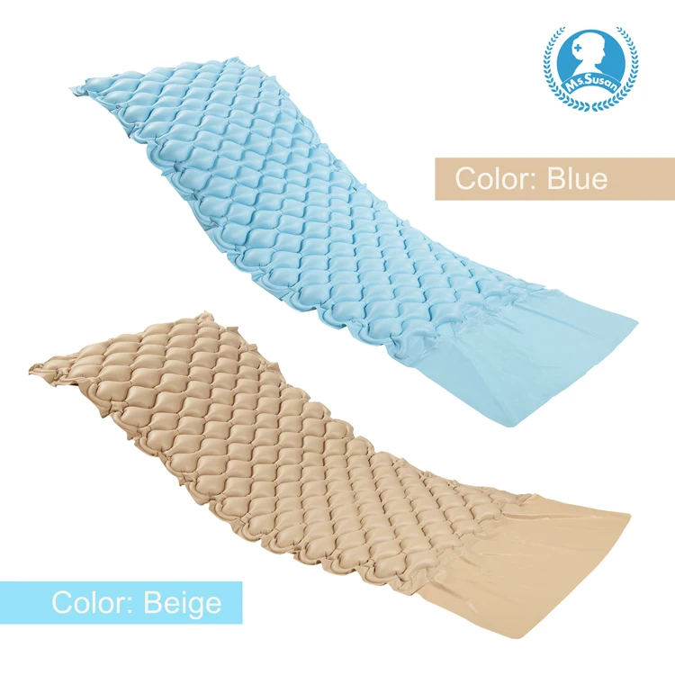 Senyang OEM CE health home care double airway circulation pvc medical anti-decubitus air mattress for bedridden patient