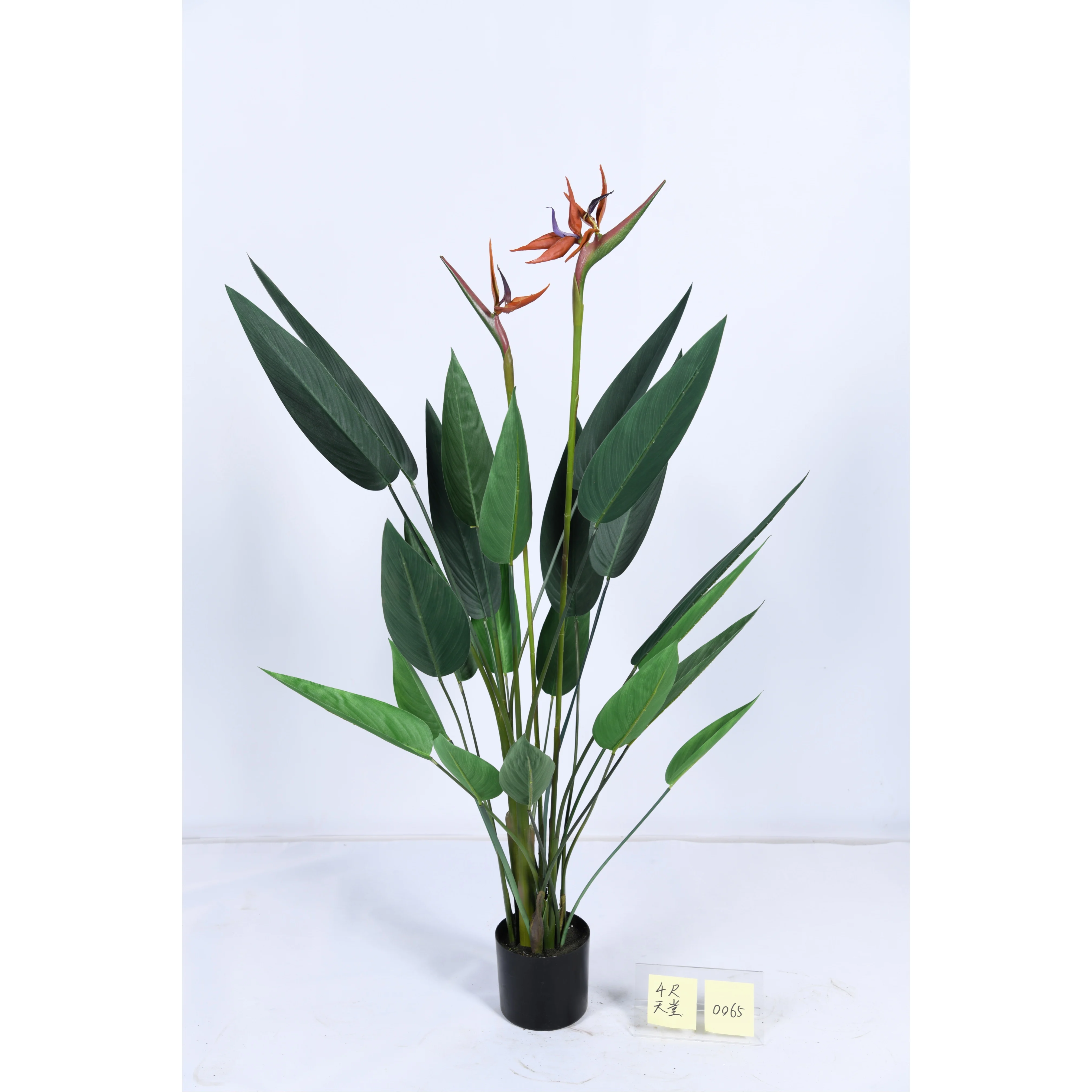 wholesale artificial plant tree  artificial green sky bird plant  banana tree home/office decoration