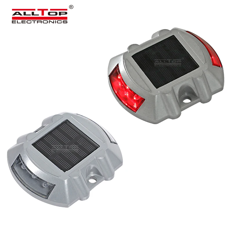 ALLTOP New Arrival Best Quality Ip65 Waterproof Solar Powered Charging Outdoor Road Stud Led