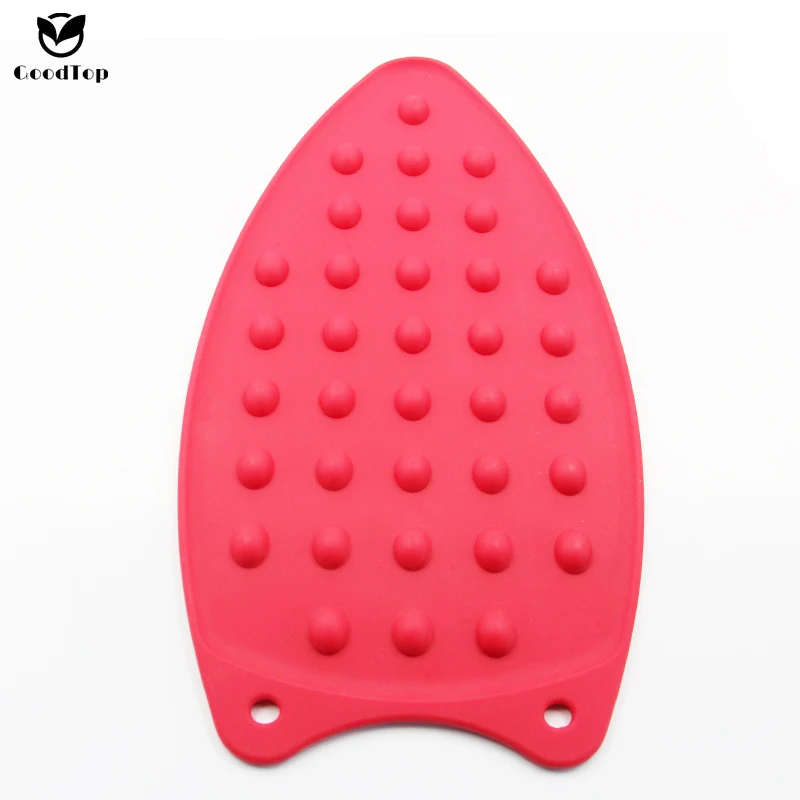 Heat Resistance Silicone Iron Rest Tray Dish Mat Pot Stand Multi Color