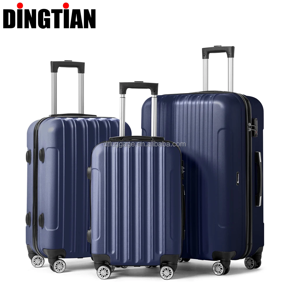 Best Selling High Quality 4 Piece Luggage Set Travel Lightweight Suitcase Trolley Case With Spinner Wheels For Travel Business