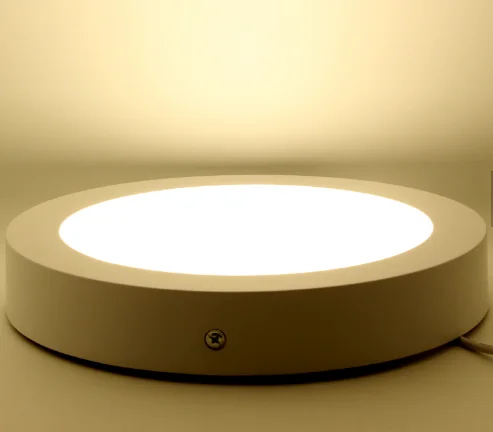90lm/w SMD2835 led down light 12w 18w 24w surface mounted round led ceiling panel lamp