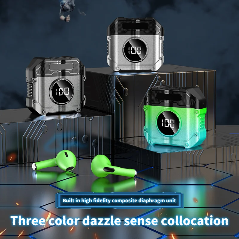 Hot Sale Wholesale tws earbuds 2022 model earbud less price Noise Cancellation HIFI Sound M2 wireless earbud