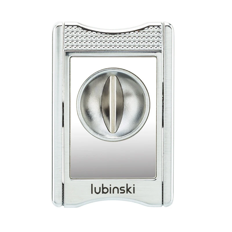 Personalized Luxury Cigar Cutter Smooth Blades Easy Split for Sale